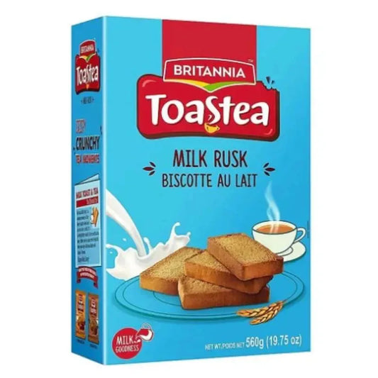 Britannia Toastea Milk Rusk - 560g | Perfect Family Snack