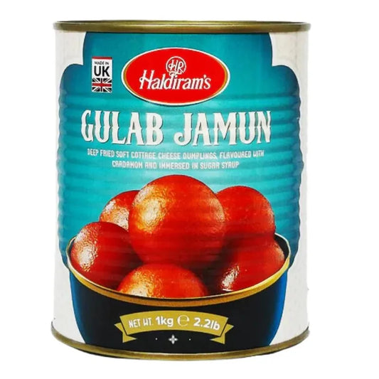 Haldiram Gulab Jamun - Soft Sweet Treat - 1Kg