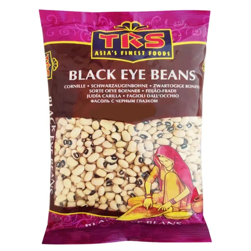 TRS Black Eye Beans 1Kg - Nutritious, Fiber-Rich Plant-Based Protein