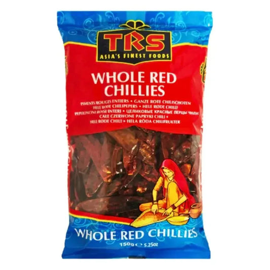 TRS Whole Red Chilli 150g - Long & Spicy